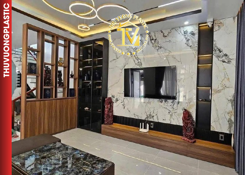 Thiết kế nội thất phòng khách theo phong thủy