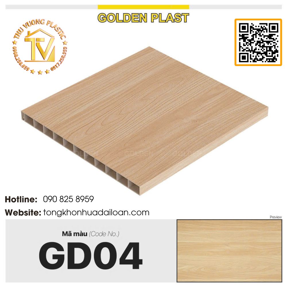 Tấm nhựa phổ thông Golden Plast GD 04