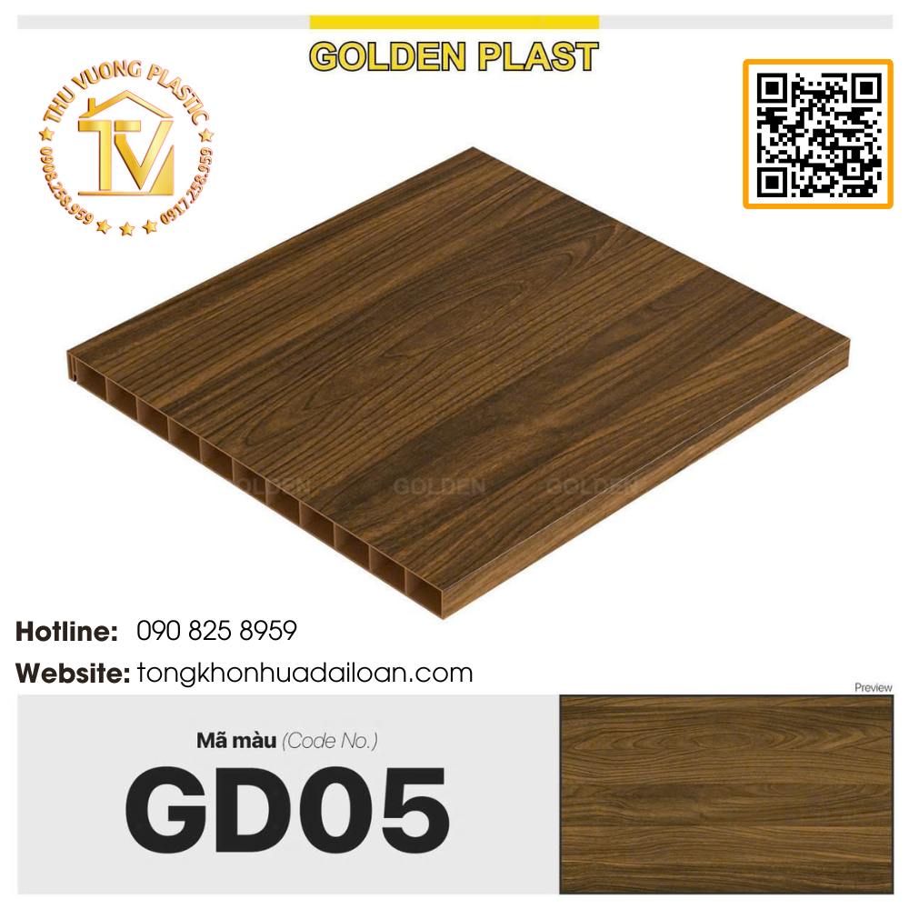 Tấm nhựa phổ thông Golden Plast GD 05