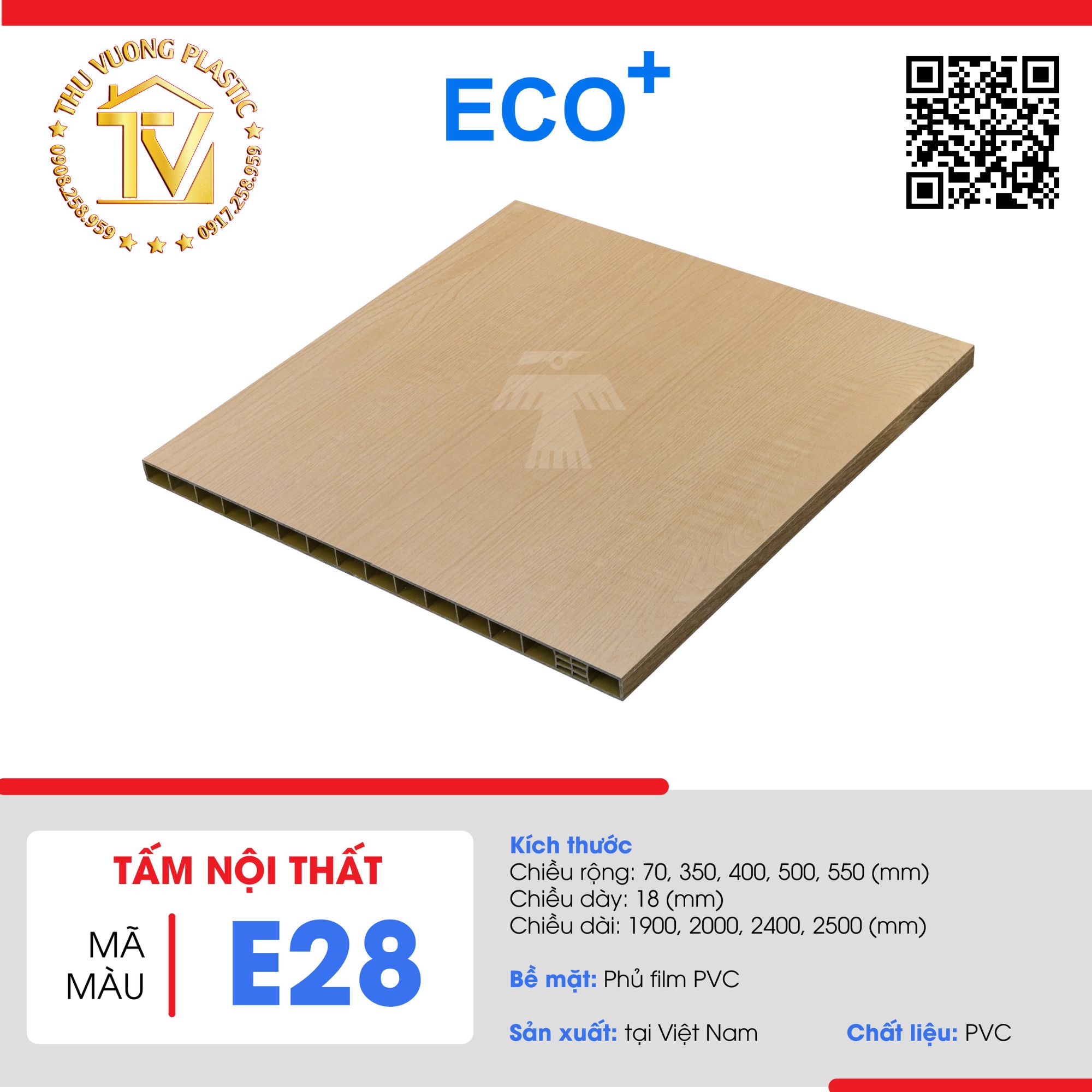 Tấm Nhựa ECO+ - ECO Cộng - E28