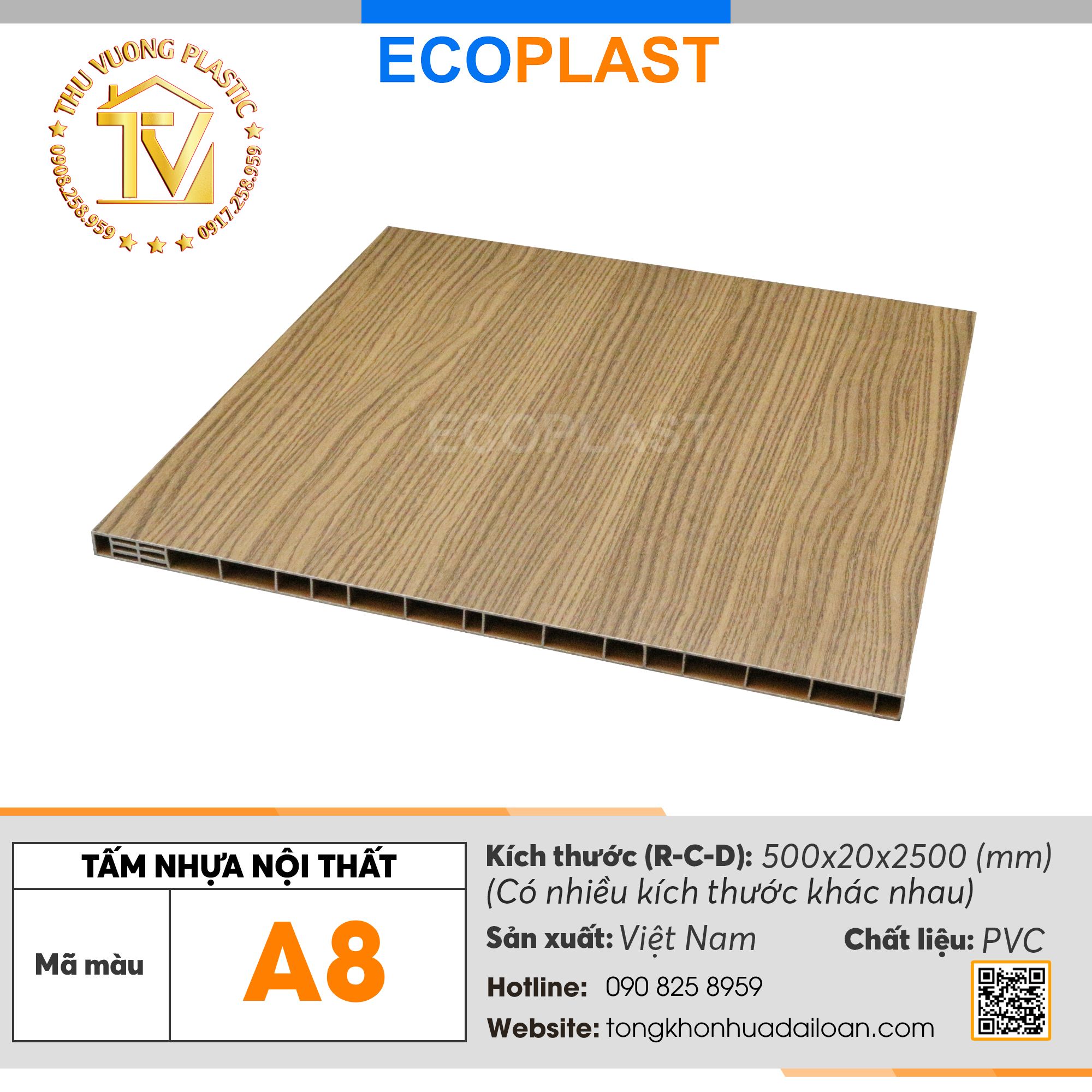 Tấm nội thất ECOPLAST - A8