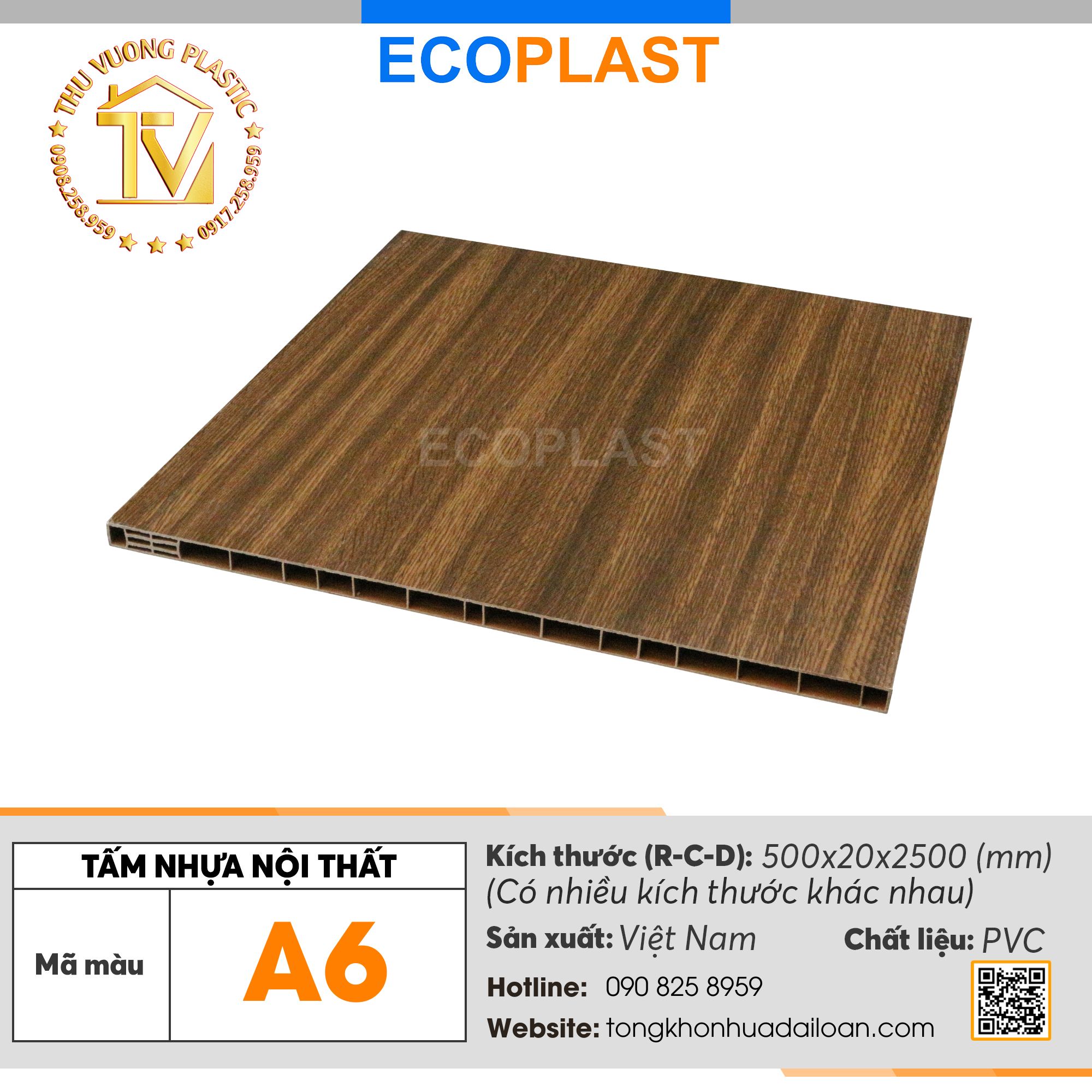 Tấm nội thất ECOPLAST - A6