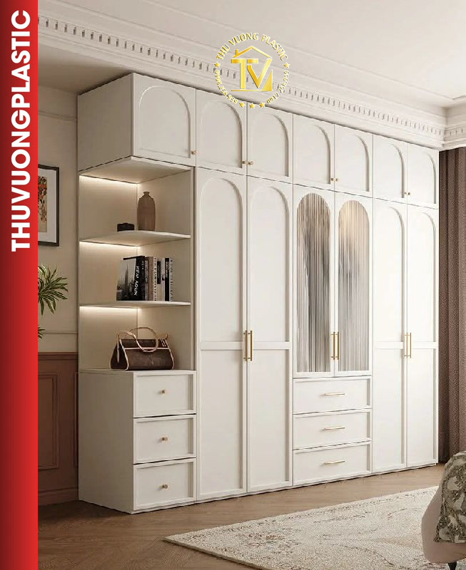 Tủ áo gỗ MDF chống ẩm