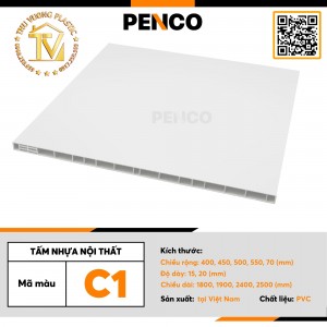 Tấm Nhựa Nội Thất Penco Tấm Tủ Nhựa Màu C1