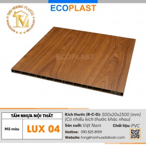 Tấm nội thất ECOPLAST LUXURY - LUX 04