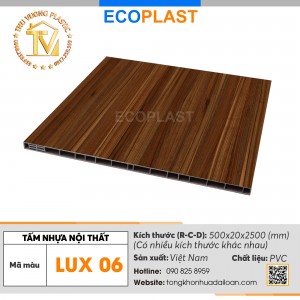 Tấm nội thất ECOPLAST LUXURY - LUX 06