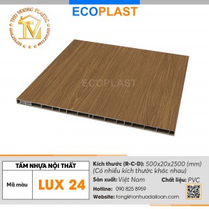 Tấm nội thất ECOPLAST LUXURY - LUX 24