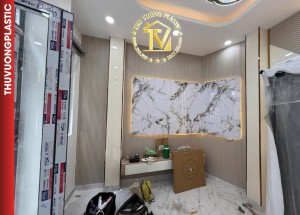 Thi công ốp tường trần