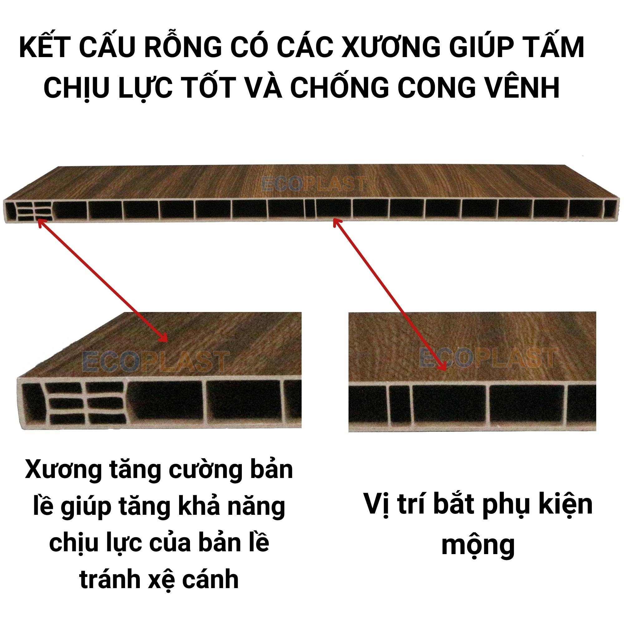 Tấm nội thất ECOPLAST - A9 5 Khung xuong tam nhua noi that Ecoplast
