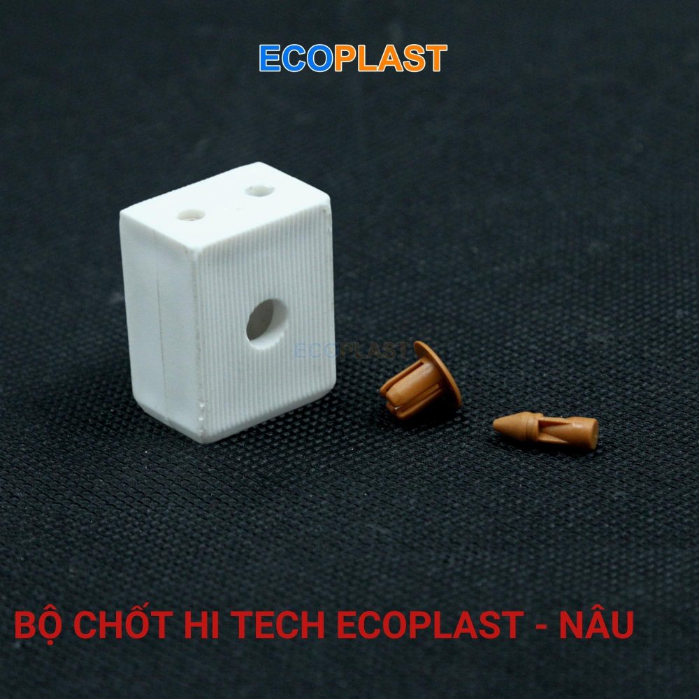 Bộ Chốt Hi-Tech Ecoplast -Nâu