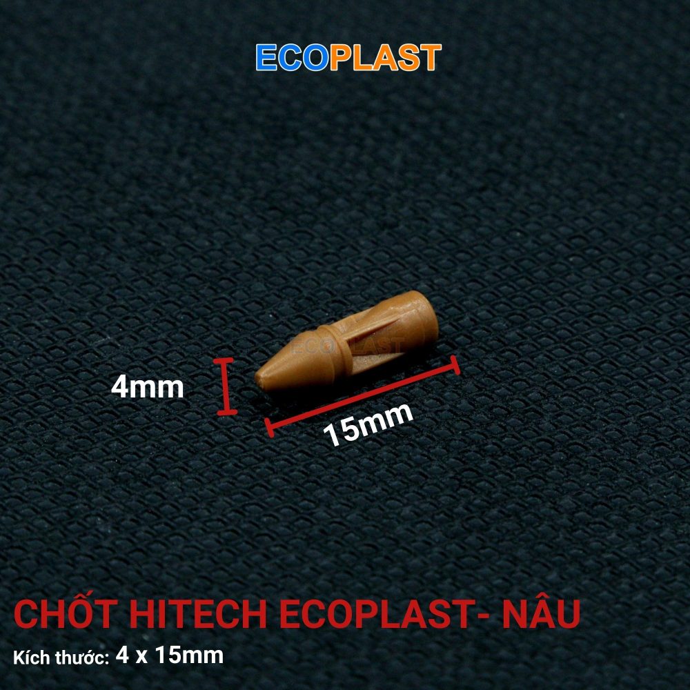 Bộ Chốt Hi-Tech Ecoplast -Nâu 2 chot hi tech nau phu kien noi that ecoplast 2