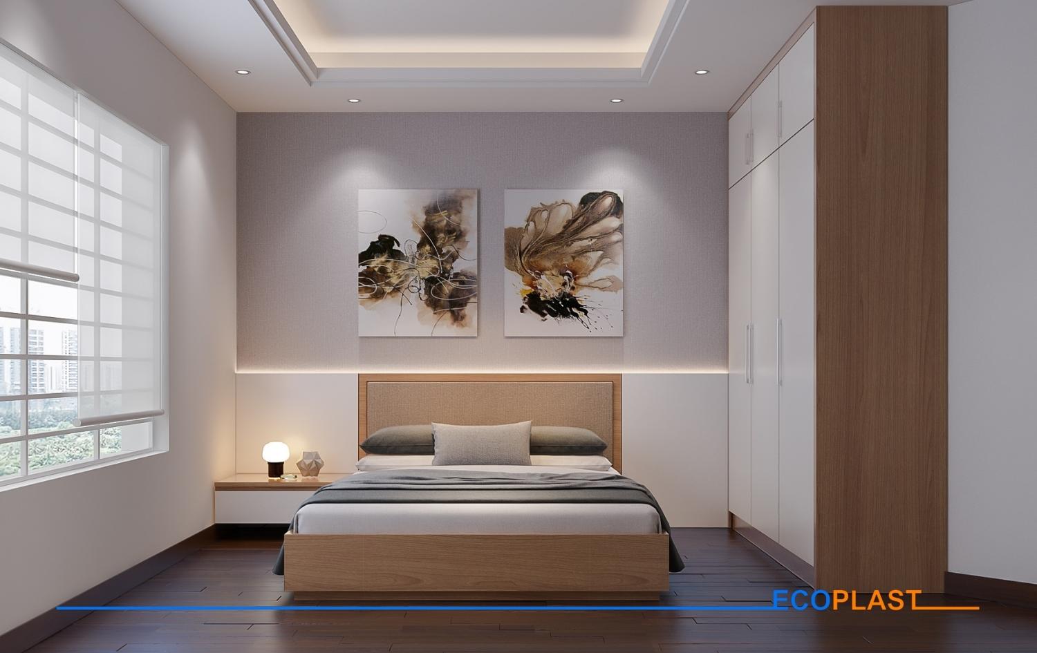 Tấm nhựa nội thất ECOPLAST có bền không ? 3 giuong ngu 1