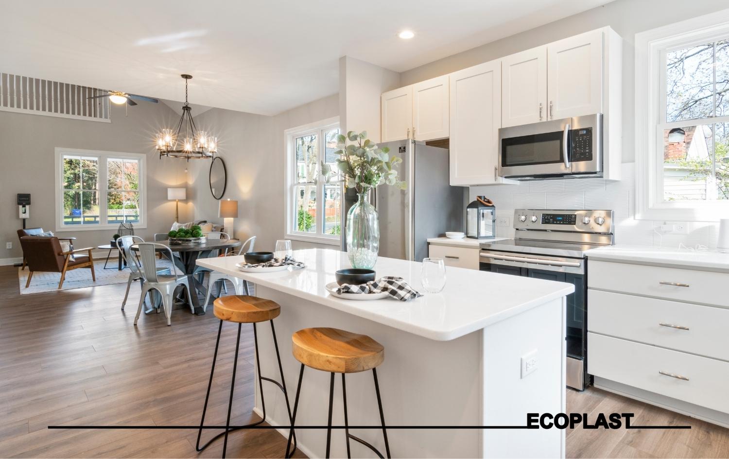 Tấm nhựa nội thất ECOPLAST có bền không ? 2 mau tu bep 1