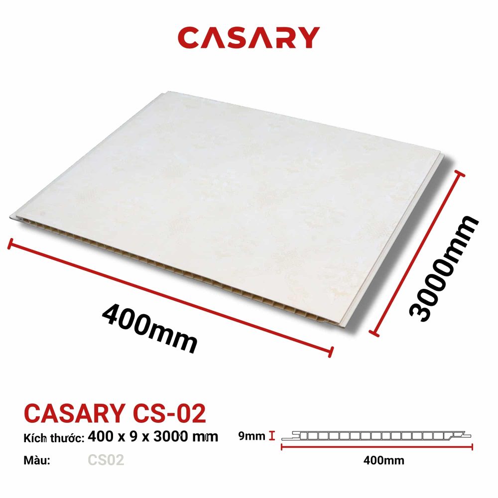 Tấm Ốp Nano CASARY - CS02 1 tam op phang nhua hem thong minh casary cs 02 mau 06