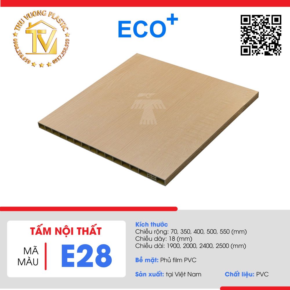 Tấm Nhựa ECO+ | ECO Cộng | E28