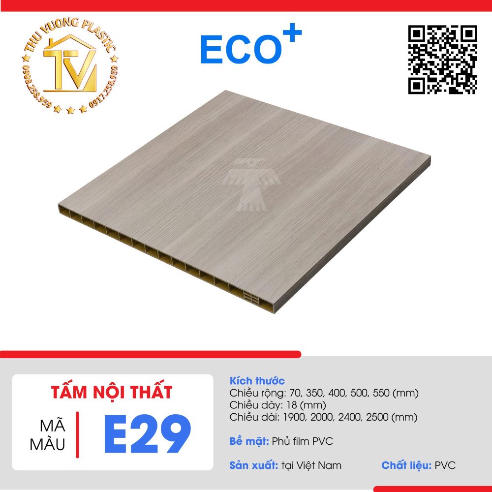 Tấm Nhựa ECO+ | ECO Cộng | E29