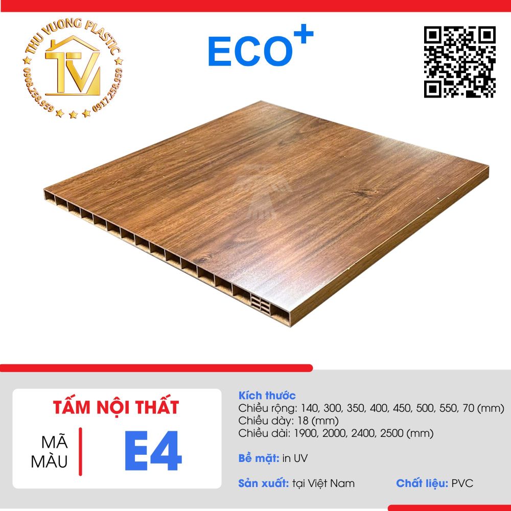 Tấm Nhựa ECO+ | ECO Cộng | E4
