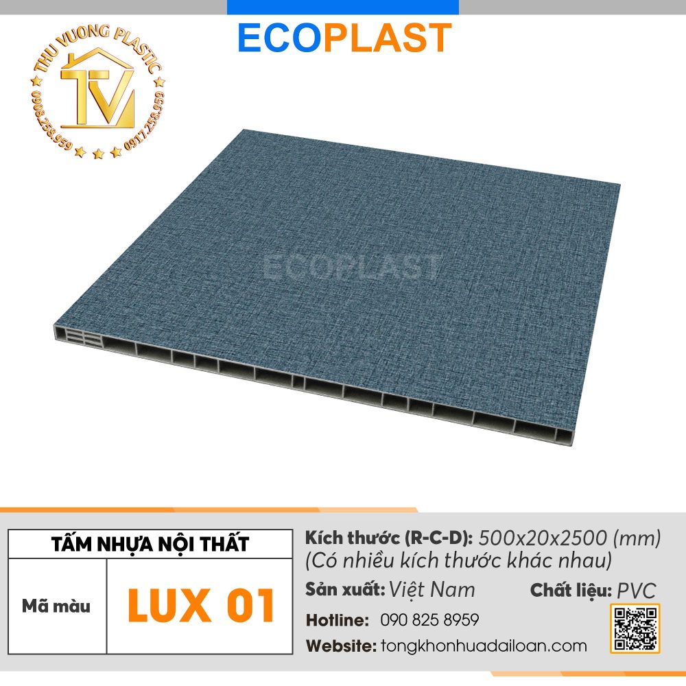 Tấm nội thất ECOPLAST LUXURY - LUX 01
